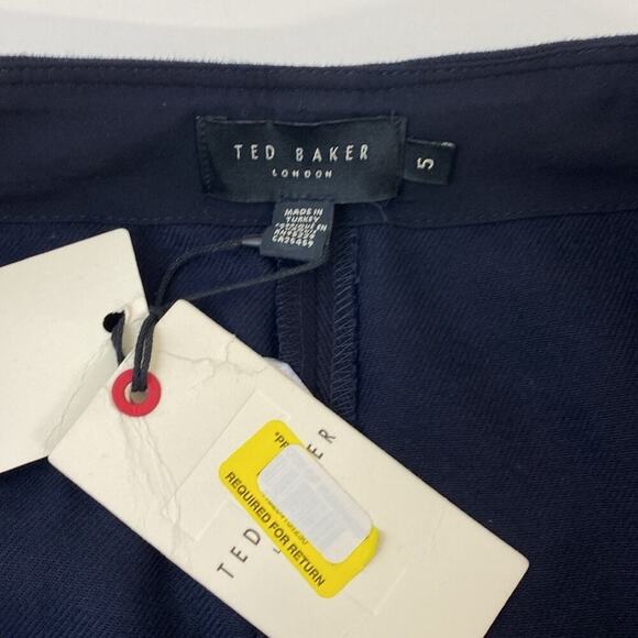 Ted Baker Barrel Pants Trousers Business Casual Pin Tuck 5 - Picture 10 of 16